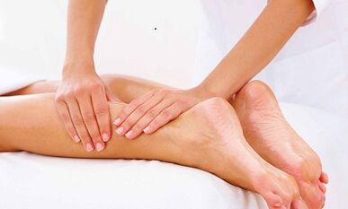 Types of legs that allow for venous massage in the legs