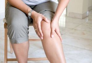 Leg pain caused by varicose veins